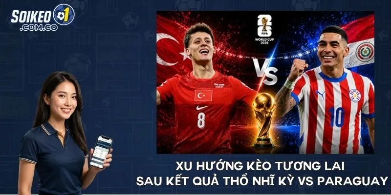 Xu hướng kèo tương lai sau kết quả Thổ Nhĩ Kỳ vs Paraguay